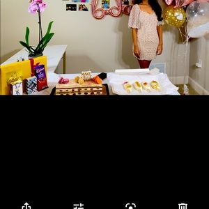 Ruched Polka Dot Dress